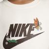 Nike Спортивная одежда Клуб Удобный мягкий пуловер с круглым вырезом Детские топы Белый IB2547-133