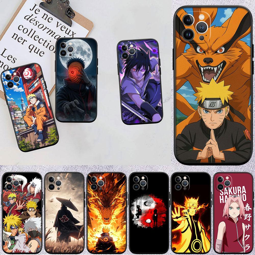 LO9 Anime Naruto Soft Shell Phone Case for OPPO A3 Pro A72 A74 A76 A77 A77S A78 A79 A94 A95 A18 A40M A58