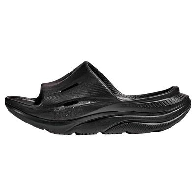 Кроссовки унисекс HOKA Ora Recovery Slide 3 черные 1135061-BBLC