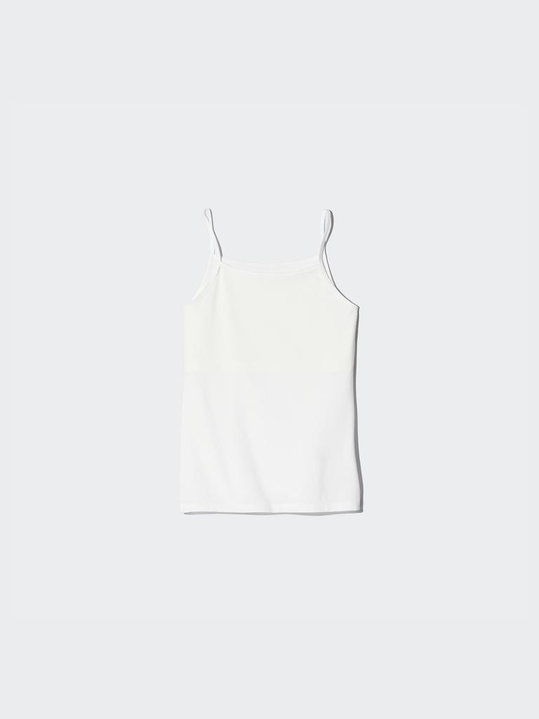 Uniqlo Японский женский топ Air Rhythm из хлопковой смеси с двойной грудью