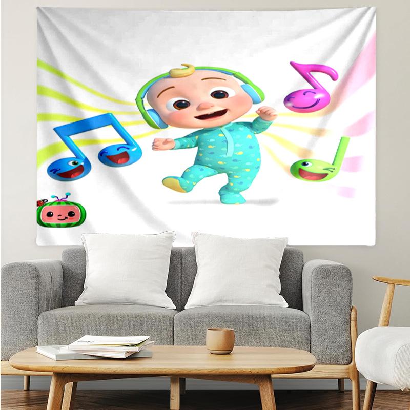 Rainbow Coco Adventure Tapestry Hanging for Bedroom,Livingroom, Playroom,Decor Art Room Wall Tapestry Holiday and Birthday Gifts