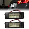 For Nissan Qashqai X-Trail Pathfinder 2Pcs Car Number 18Led License Plate Lights