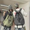 Drawstring Retro Backpack Nylon Schoolbag Universal College Student Sports Outdoor Couple Travel Backpack