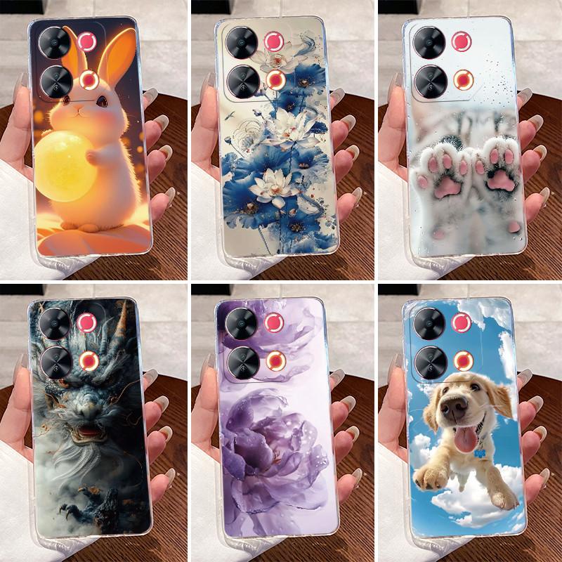 Чехол для ITEL P65 P671L Эстетичный Роскошный Милый Крутой Мальчик Девочка Рисунок Мягкий силикон Чехол для телефона Задняя крышка Прозрачный ТПУ Оболочка