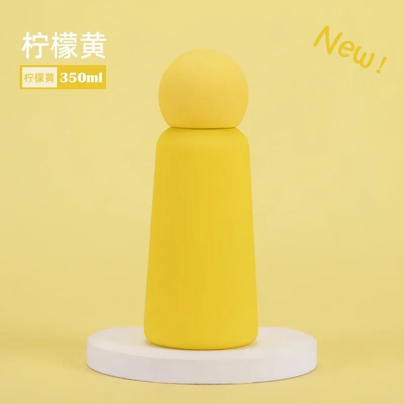 350ml Children's Thermos Cup,Double Layer Stainless Steel Conical Vacuum Flasks,Student's Drinkware,Portable Mini Water Bottle