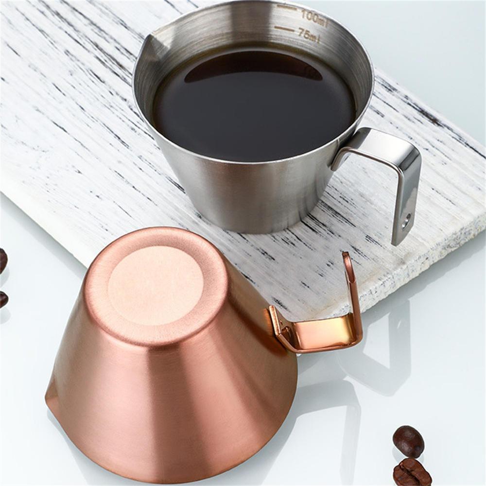 Kitchen Tool Espresso Shot Cup 304 Stainless Steel Measure Mug Durable Coffee Measuring Cup