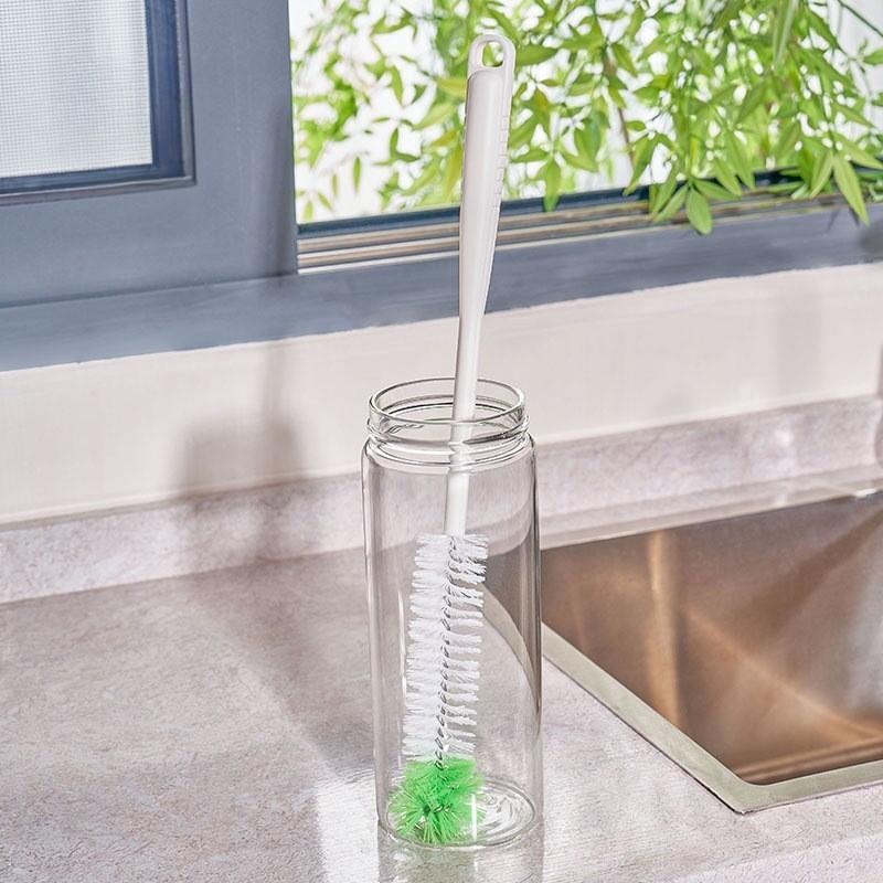 Durable Plastic Bottle Brush For Thorough Cleaning Of Kitchenware And Drinkware