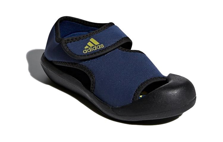 adidas Сандалии Altaventure SandalFun C из синтетической кожи, нескользящие, детские, синие, для детей от 3 до 7 лет, BY2239
