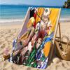 Demon Anime Group Beach Towel Microfiber Beach Towel, Lightweight and Quick-Dry, for Summer Travel, Swimming Pool Fan Birthday Gift