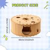 Pet Cat Tunnel Bed Activity Center Comfortable Warm Kitten Tube Nest for Bunny Small Medium