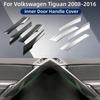 Аксессуары для декора и тюнинга автомобиля Накладки на внутренние ручки дверей Стиль наклейки Для Volkswagen Tiguan 2008 2009 2010 2011 2012-2016