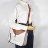 Loewe Гамак Маленькая Сумка 2WAY Плечевая Коричневый / Белый Телячья Кожа Женская Б/У