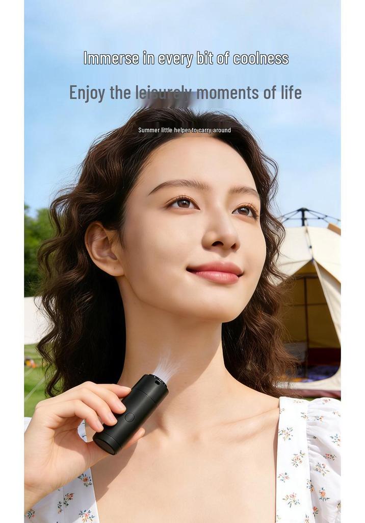 Mini Handheld Rechargeable Lipstick Fan – Hot Selling Portable Design