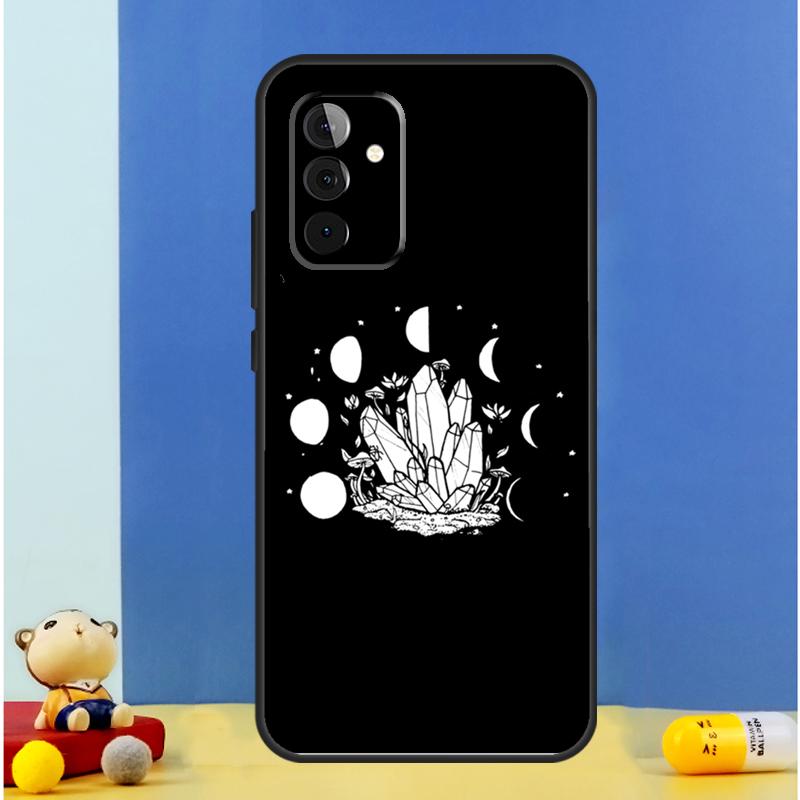 Чехол для Samsung Galaxy A54 A34 A14 A13 A23 A33 A53 A52 A32 A12 A56 A36 A16 A15 A35 A55 A17 с изображением темной ведьмы