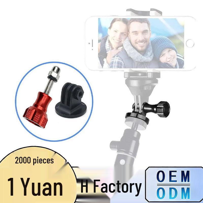 Металлический длинный винт-аксессуар, совместимый с GoPro, DJI, Insta360, для спортивных камер