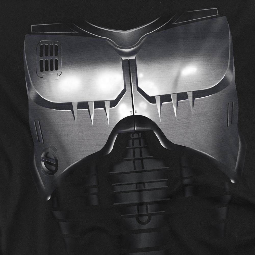 Унисекс Взрослая футболка Робокоп Робо-броня