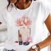 Sweet Wine Plus Size T-Shirt Unisex Clothing Print Girl 90s Cartoon Printing Clothes Graphic Top Lady FeUnisex Tee