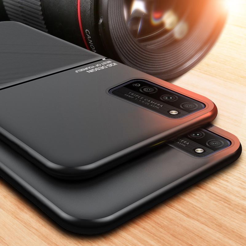 Новый Роскошный Магнитный Чехол для Телефона Для Huawei Honor 8X Для Honor 9 9X 10 10X Lite 20 30 30i С Противоскользящей Ударопрочной Силиконовой Задней Крышкой