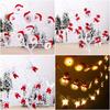 Snowman Christmas LED Garland String Light Merry Christmas Decorations For Home 2025 Cristmas Tree Ornament Xmas Navidad Gifts