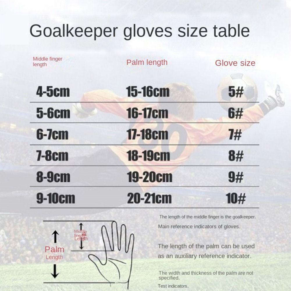 Защитные перчатки для вратаря Нескользящие футбольные перчатки для вратаря Латексные перчатки для взрослых/юношеских/детей