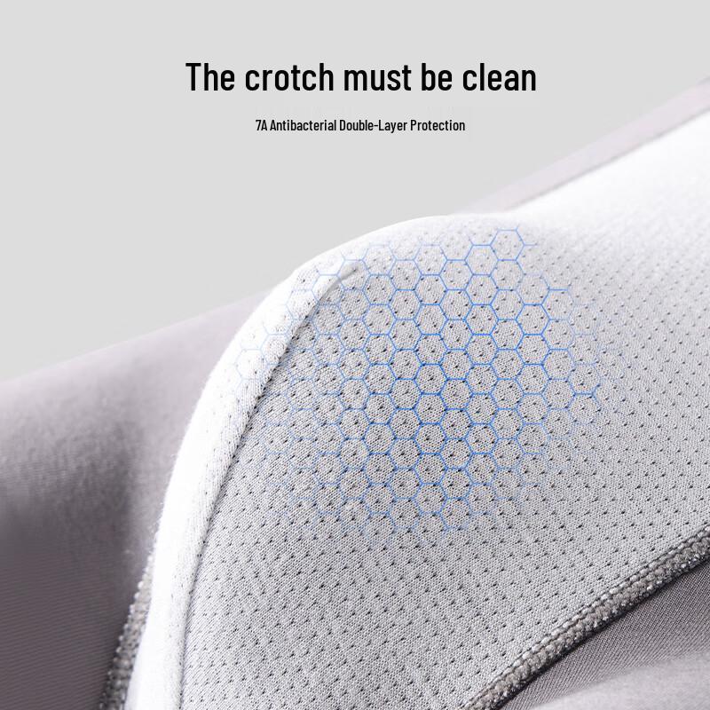 LANGSHA Мужские антибактериальные модальные боксеры-брифы 7A, 4 штуки