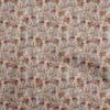 Cotton Flex Brown Fabric Abstract Floral Dress Material Fabric Print Fabric By The Yard 40 Inch