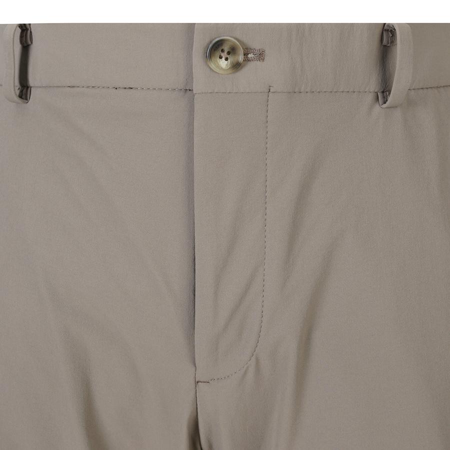 SIEG Wearever Summer Slim Fit Elastic Waist Pants Beige (Pifad4571)