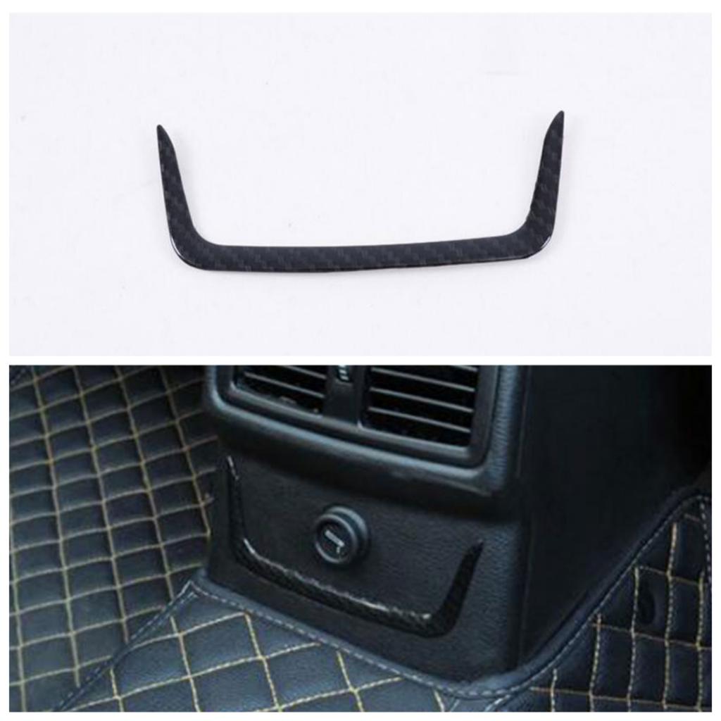 Для BMW X1 F48 2016 - 2022 ABS Хром Задний Прикуриватель Отделка Декоративная Наклейка Крышка Молдинг Аксессуары для Интерьера