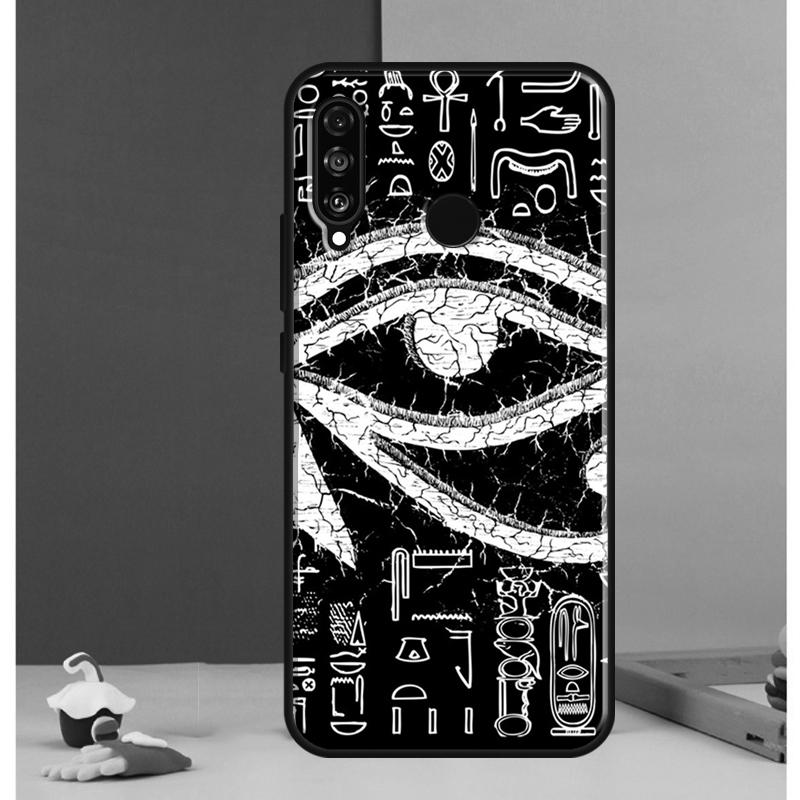 Египетский Глаз Гора Художественный Чехол Для Huawei Nova Y73 Y72 Y70 Y90 Y60 Y61 Y91 12s 12i 11i 8i 9 10 SE P30 P40 Lite P60 Pro