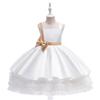 Girl Tutu Flower Dress For Girls Winter Clothing Children Christmas Birthday Party Princess Gown Dresses Kids Bead Tutu Costume