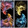 5D DIY Diamond Painting Goldfish Mosaic Diamond Embroidery Cross Stitch Kit Fishes Rhinestone Picture Home Wall Decoration Gift