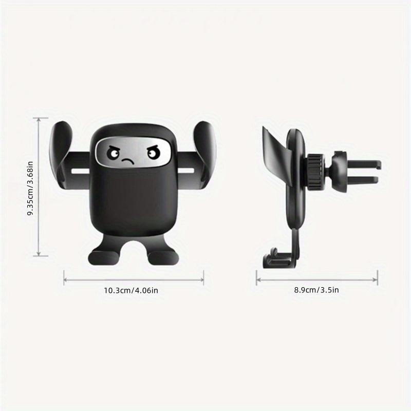 Креативный мультяшный держатель для телефона в автомобиль - Крепление-клипса на воздуховод со стойкой для GPS-навигации для интерьера автомобиля