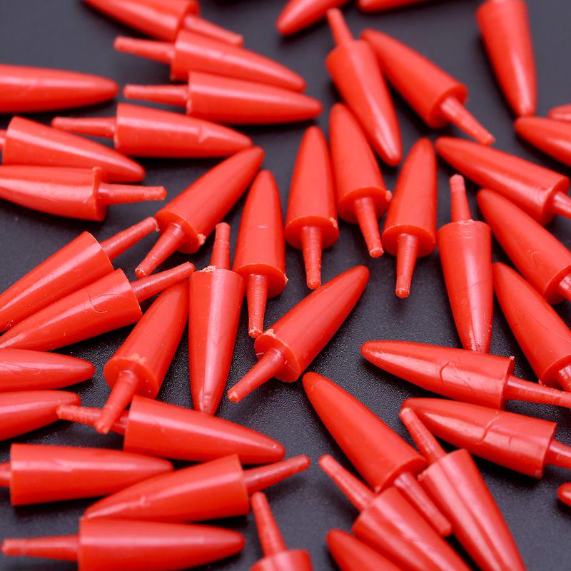 50 шт. 12x23 мм пластик DIY нос снеговика для ручной работы детские игрушки Рождественский декор