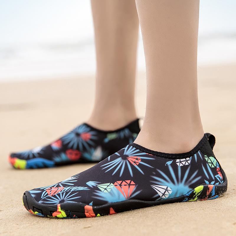 Пляжная обувь для мужчин и женщин, для дайвинга, снорклинга, для хождения по реке, мягкая обувь, обувь для босых ног, нескользящая