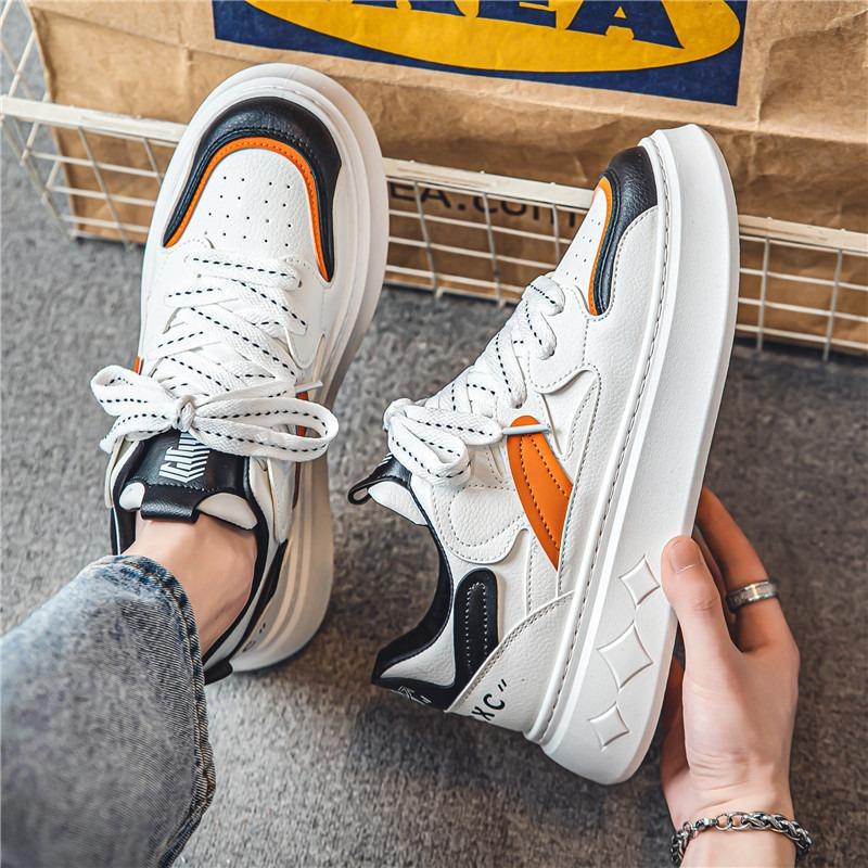 Fashion Designer Platform Running Sneakers Women Tennis Shoes Woman Walking Chunky Sneakers White Casual Slip On Vulcanized Shoes