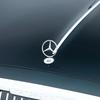 AABID1 Car for Mercedes benz AMG Mercedes Benz emblem Star Bonnet Car Hood Front Chrome Logo for Mercedes E S Class w204 w211 w