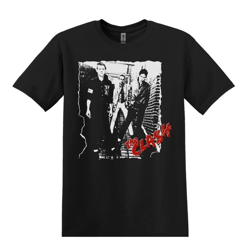 The Clash Punk Rock Band Unisex T-Shirt Graphic Tee