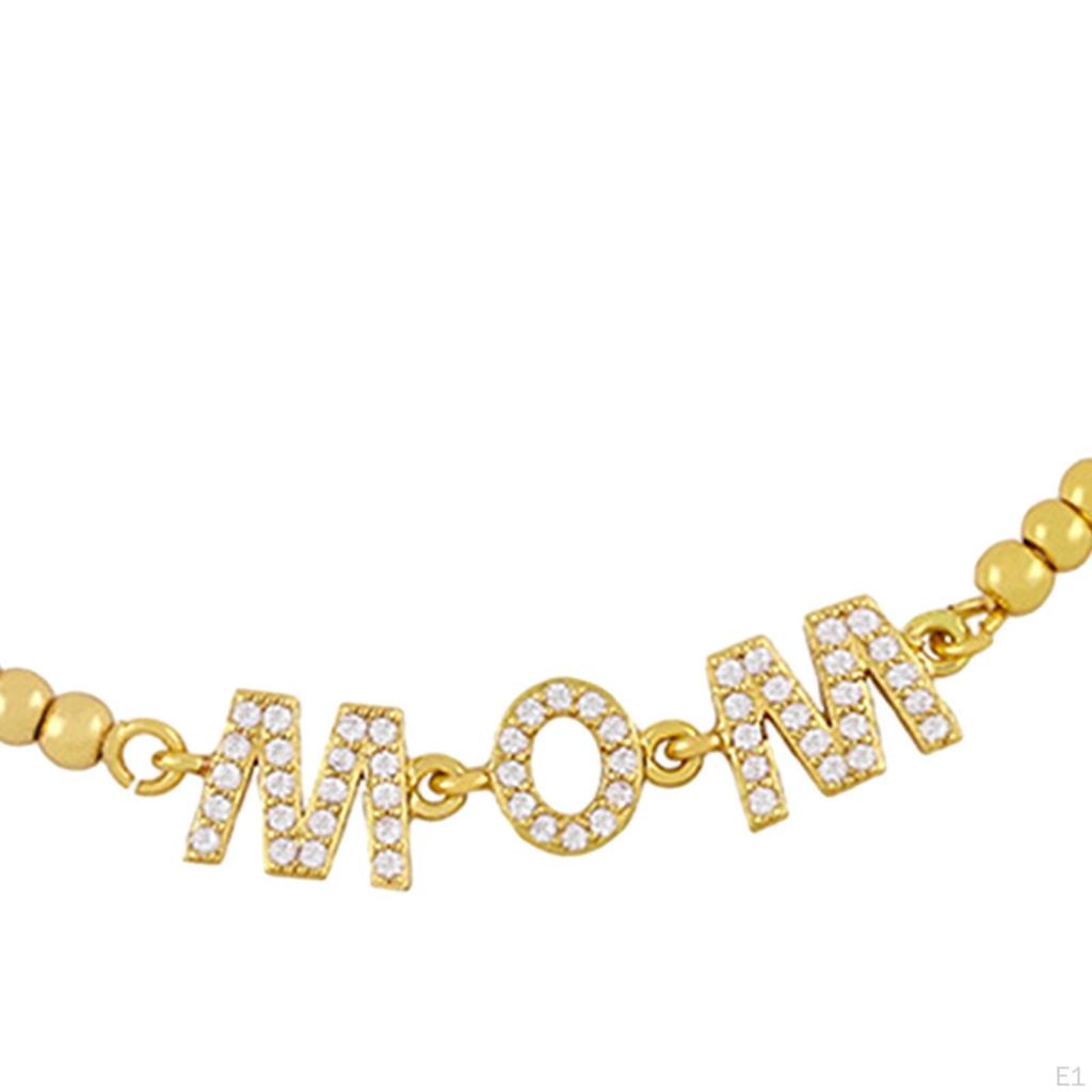 Регулируемый браслет-цепочка, подарок на день матери, повседневный элегантный подарок от сына для женщин и мам