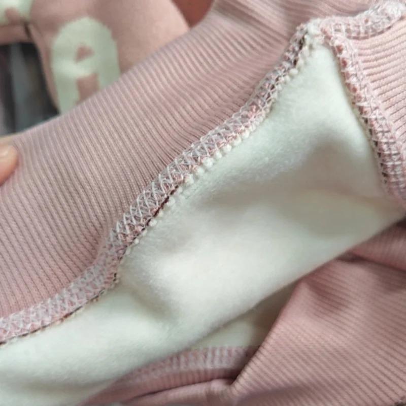 2024 New Autumn Winter Children's Coat Knitted Jackets Boys Girls Sweater Warm Cardigans Baby Thickened Outer Sweaters