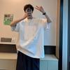 Short Sleeve T-shirt Men's Fashion Brand Summer Loose Half Sleeve 2024 New Internet Celebrity Fashion Ins Simple Printed Top