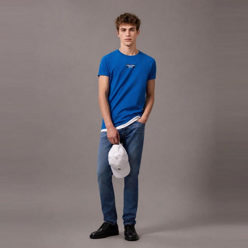 Calvin Klein T-Shirts Men's Crew Neck Moderate J324254