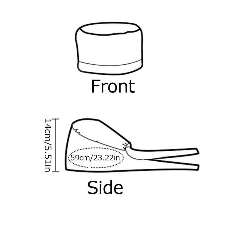 Унисекс Регулируемая завязка Хирургическая шапочка для операционной, хлопковая шапочка для медсестры с принтом, пылезащитная рабочая шапочка