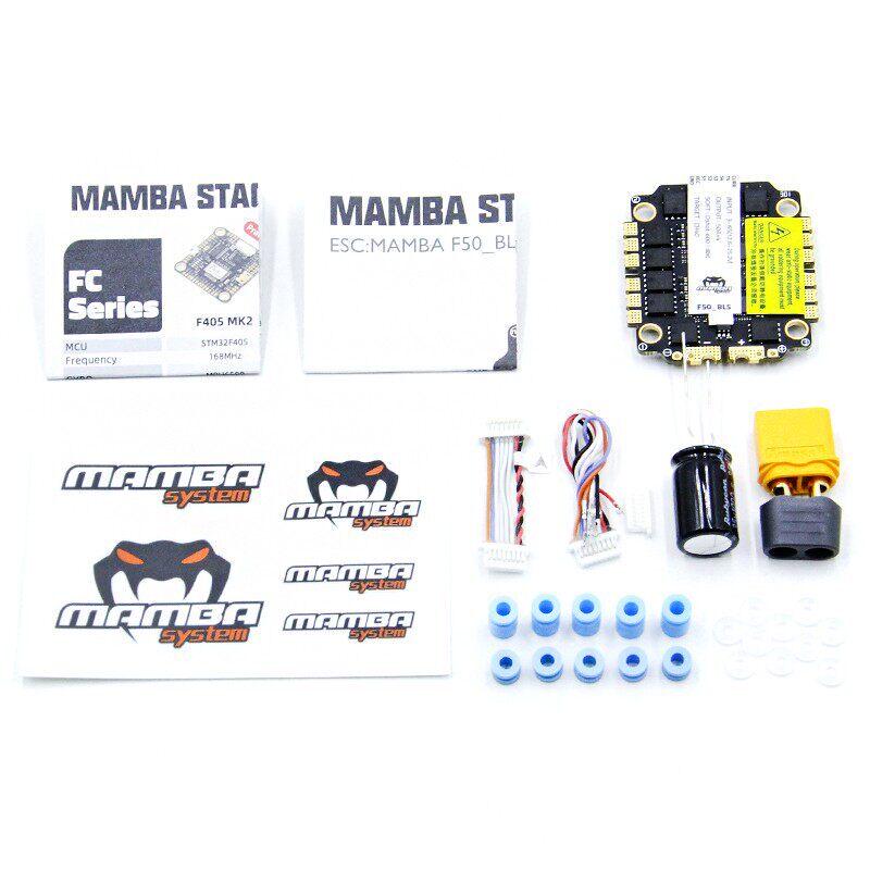 Mamba MK4 F722 APP Flight Controller & 55A BLS ESC Stack