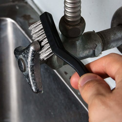 BESTU Wire Brush Set of 3, Cleaning Brush for Rust and High-Brightness Cleaning