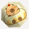 1PC Bear Donut Umbrella-8-Rib Reinforced, Automatic Open, Lightweight & Durable, Cute Fashion Accessory for Outdoor-Y0373