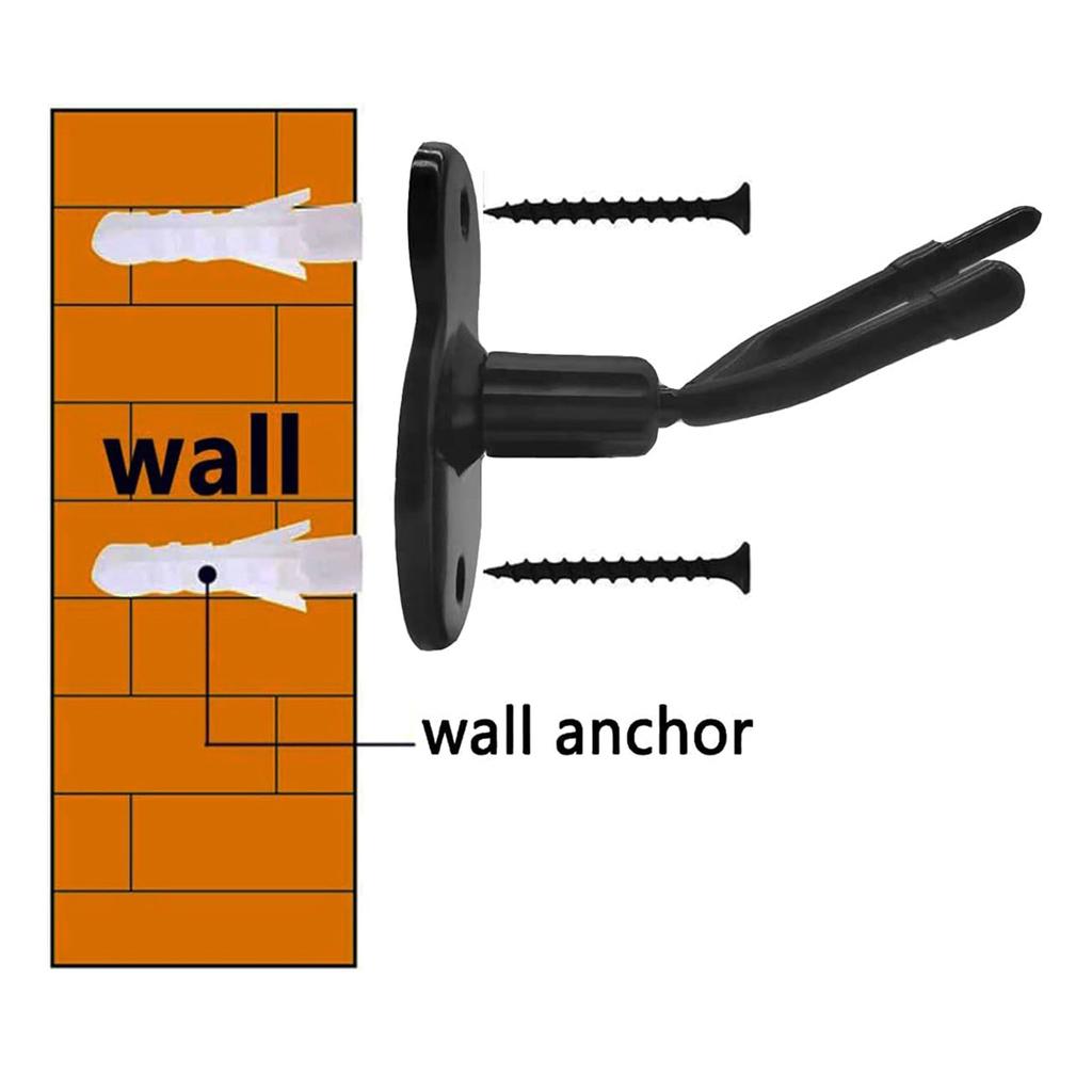 Вешалка для скрипки, настенный крючок, вешалка для скрипки, альта с крючком для смычка (Железная база) 2 шт., для скрипки