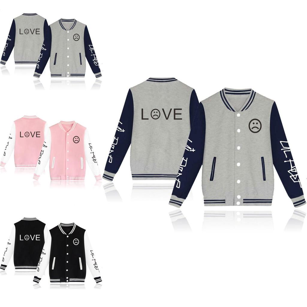 Love Pullover Sweatshirt Hip Hop Sad Face Women Men Rapper New Hoodies