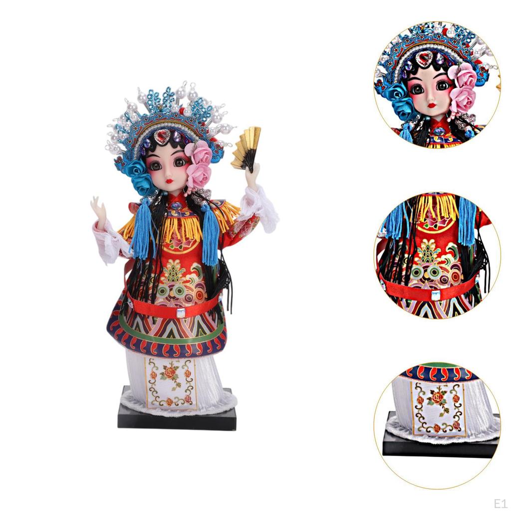 22 см Пекинская оперная кукла скульптура для украшения стола