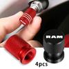 Для Dodge Ram 1500 2500 3500 Аксессуары Стайлинг Автомобиля Колпачки Клапанов Колес Автомобиля Покрышки Наконечники Клапанов Воздушная Пыль Водонепроницаемые