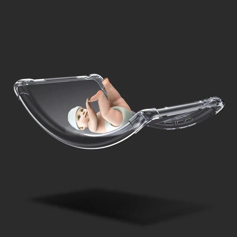 Чехол для планшета Samsung Galaxy Tab A 10,1 2019, противоударный силиконовый прозрачный чехол из ТПУ для T510 T515 SM-T510/T515, чехол